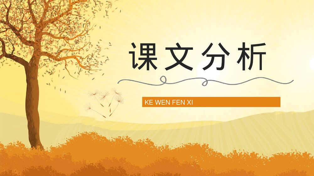 小学三年级语文上册《金色的草地》教师备课课后习题讲解知识点整理PPT课件10