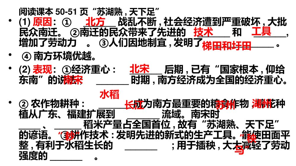 中华书局版七年级历史下册PPT课件《第10课 经济重心的南移》（共15张）5