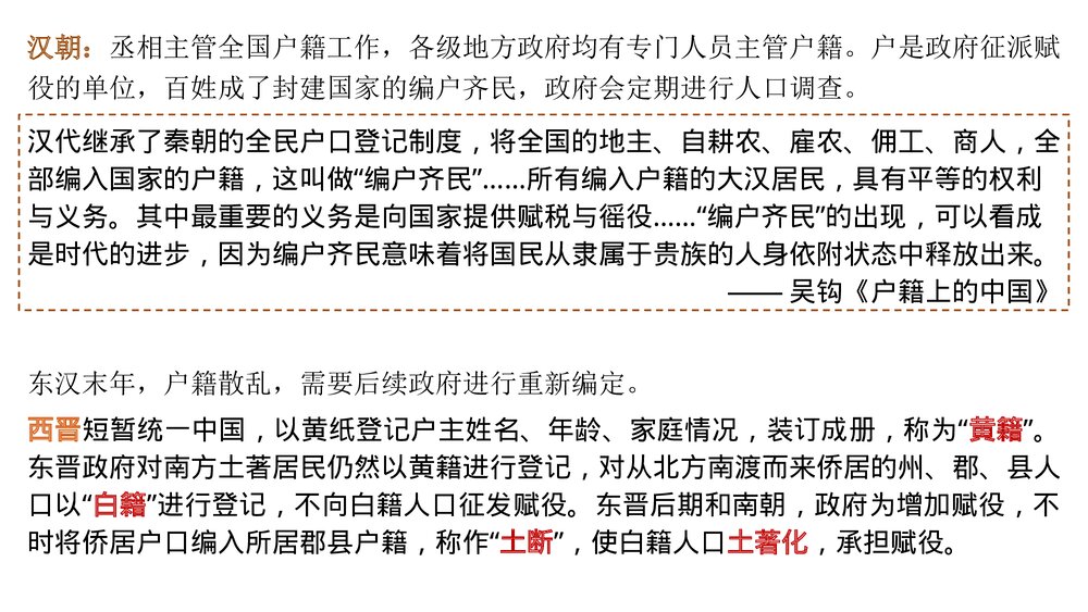 高二历史选必1第17课《中国古代的户籍制度与社会治理》PPT课件(共23张)5