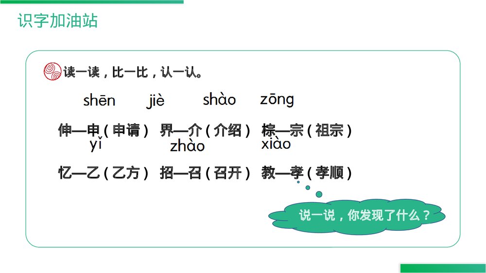人教版三年级语文上册《语文园地(三)》PPT精品课件9