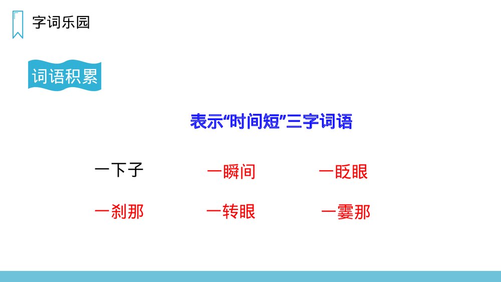 人教版三年级语文上册《搭船的鸟》PPT课件10