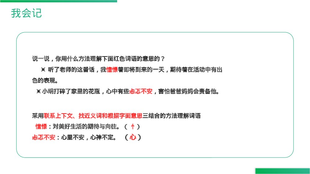 人教版语文三年级上册《语文园地(二)》PPT精品课件10