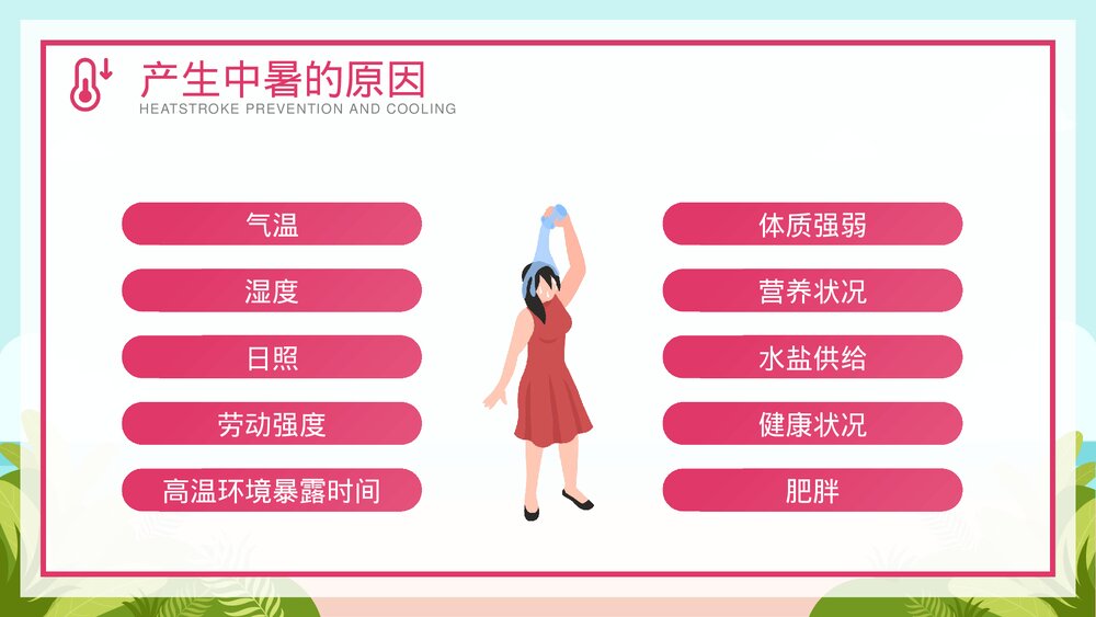 夏季防暑降温安全教育宣传PPT课件下载（共26页·可编辑修改）5