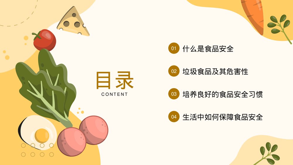 《民以食为天 食以安为先》中小学食品粮食安全教育班会家长会PPT课件2