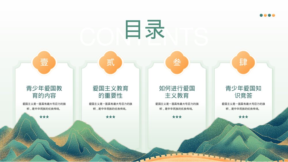 新时代中小学生爱国主义教育主题班会PPT课件下载2