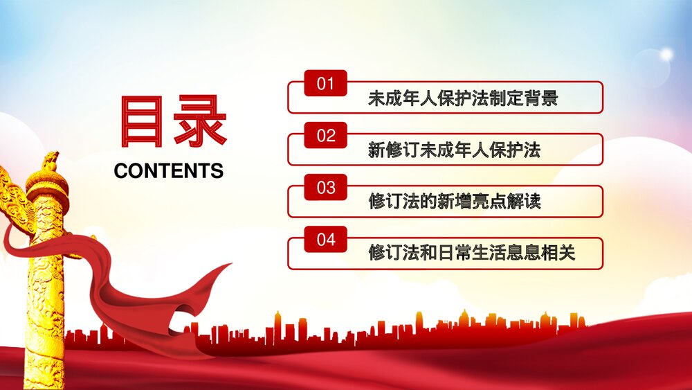学习解读新修订《中华人民共和国未成年保护法》主题教育PPT课件下载2