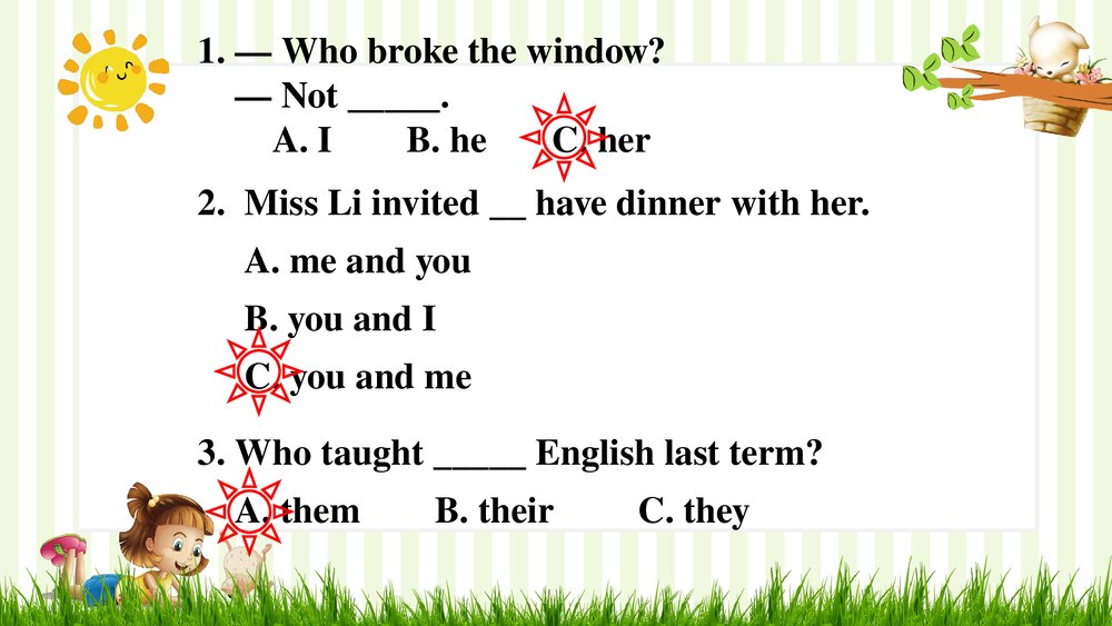 高考英语二轮复习《代词》PPT课件下载8