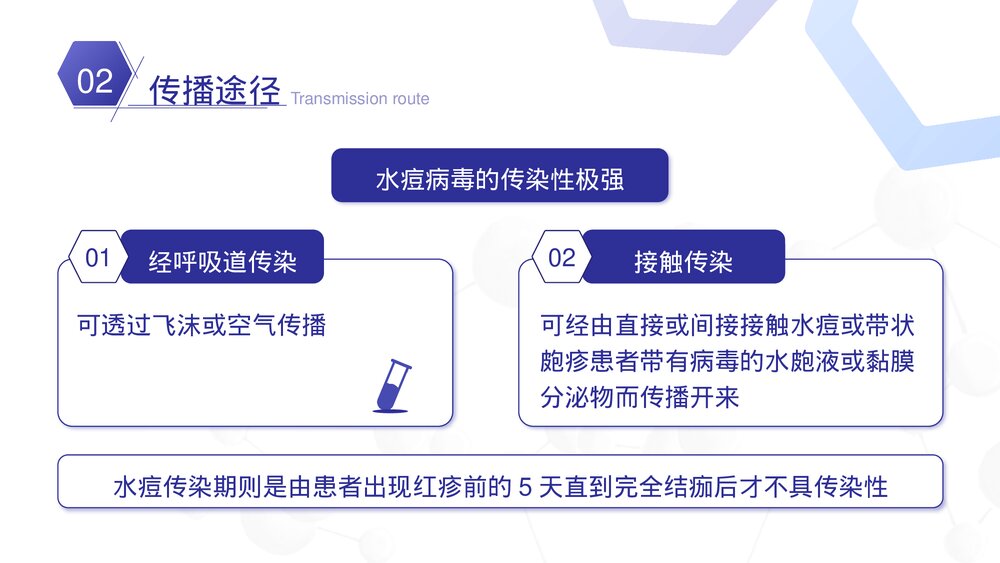 医疗宣传小儿水痘科普PPT课件下载8