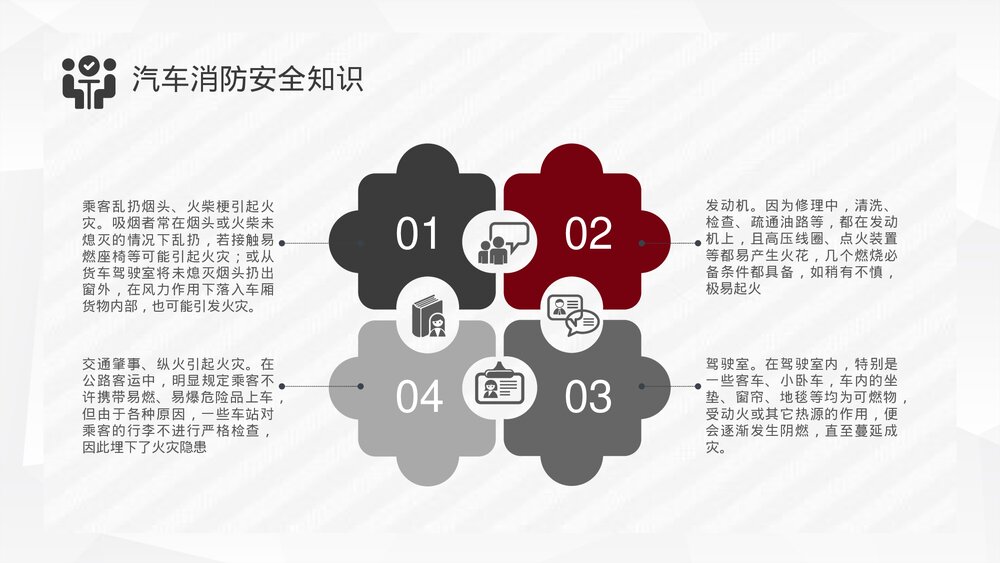 车辆防火安全措施消防安全知识夏季车辆防火安全教育PPT课件6