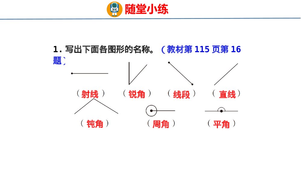青岛版四年级数学上册《2 图形与几何》回顾整理·总复习PPT课件7