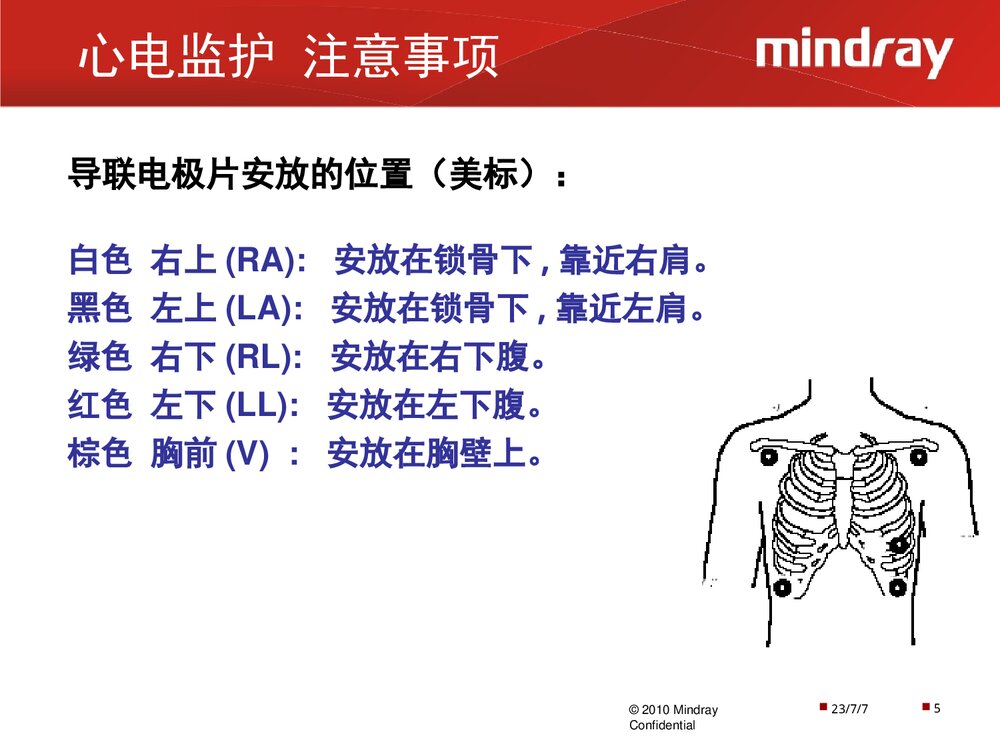 迈瑞监护仪操作使用以及日常维护PPT课件下载(共28页·可编辑修改)5