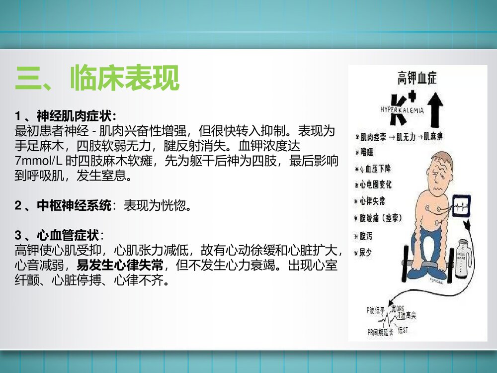高钾血症患者的护理PPT课件(共11页·可编辑修改)4