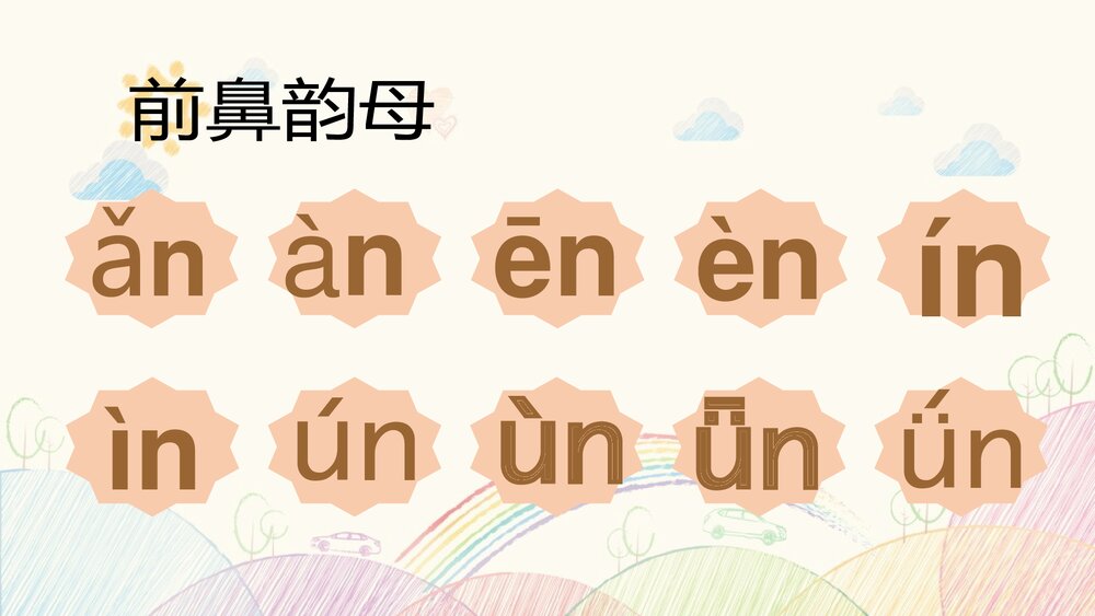 部编版一年级语文上册·拼音·前后鼻音韵母PPT教学课件下载3