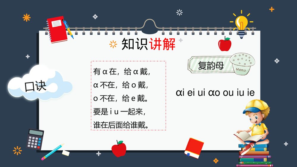 部编版一年级语文上册《拼音声调的标法》PPT课件下载7
