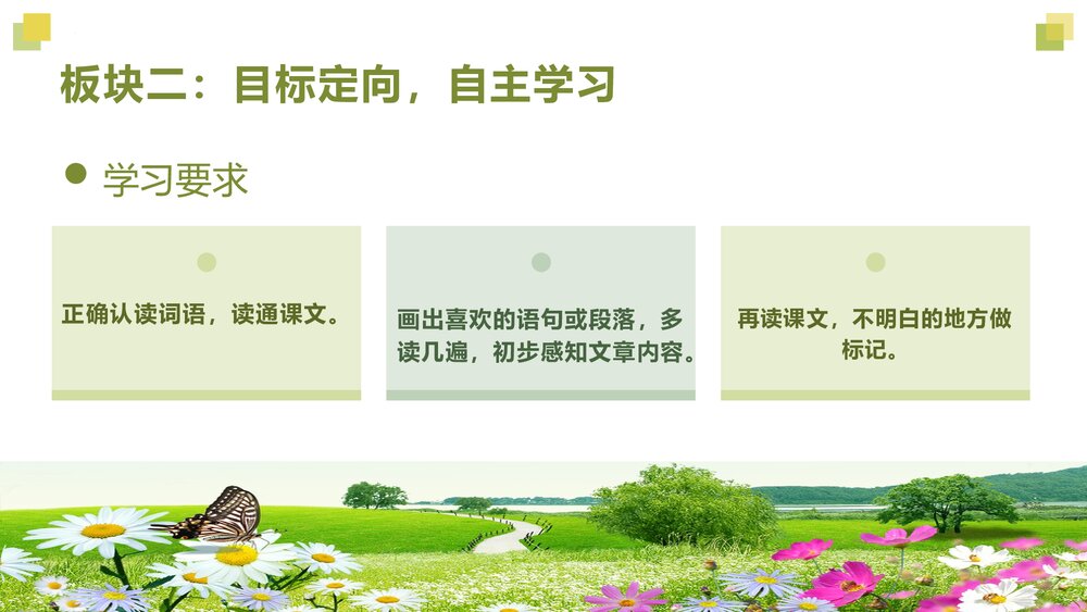 四年级语文下册大单元教学课件《第五单元 第一课时 基础大闯关》PPT5