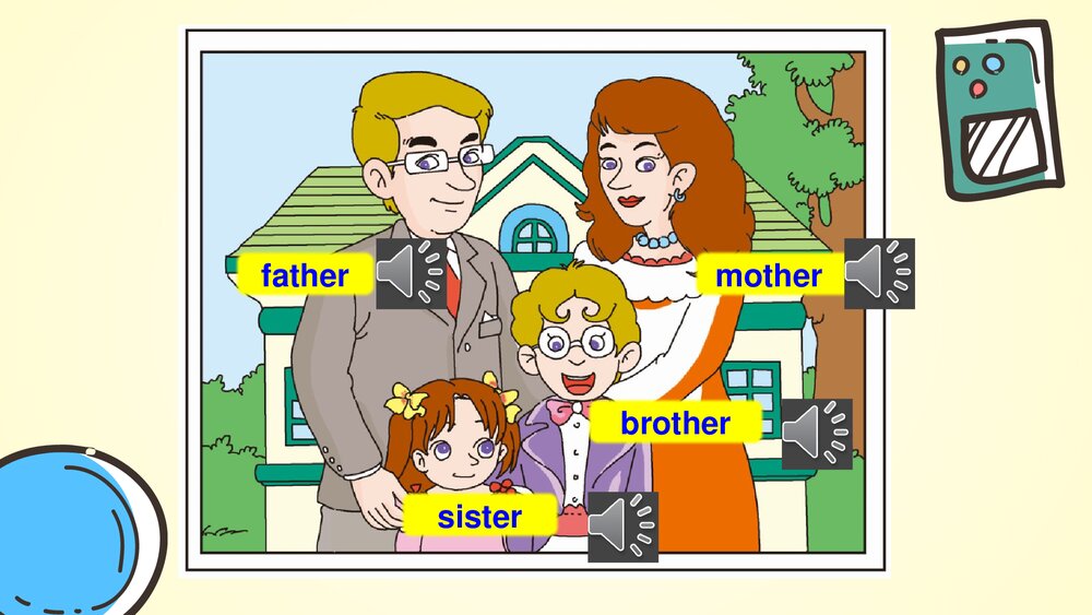 湘少版三年级英语下册Family members and career家庭成员及职业课件PPT下载2