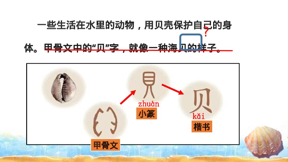 二年级语文下册《3 “贝”的故事》PPT课件下载9