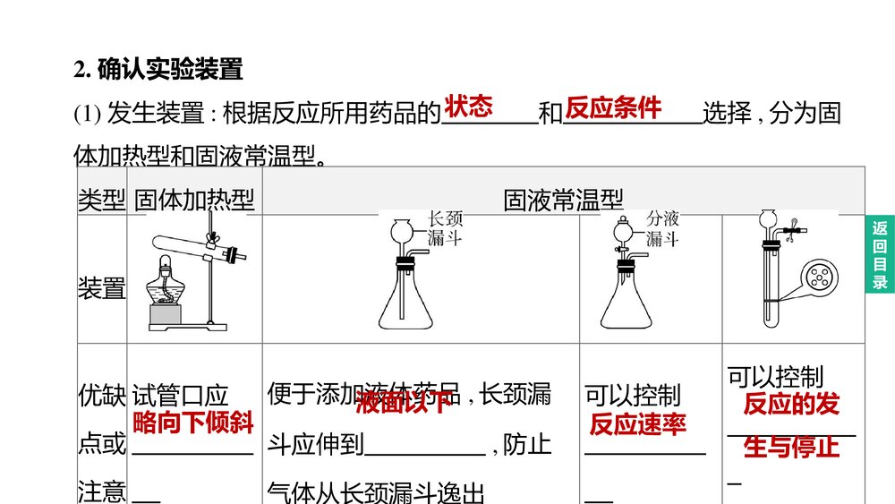 (人教版)中考初中化学总复习一轮复习PPT课件 主题16 常见气体的制取和净化3