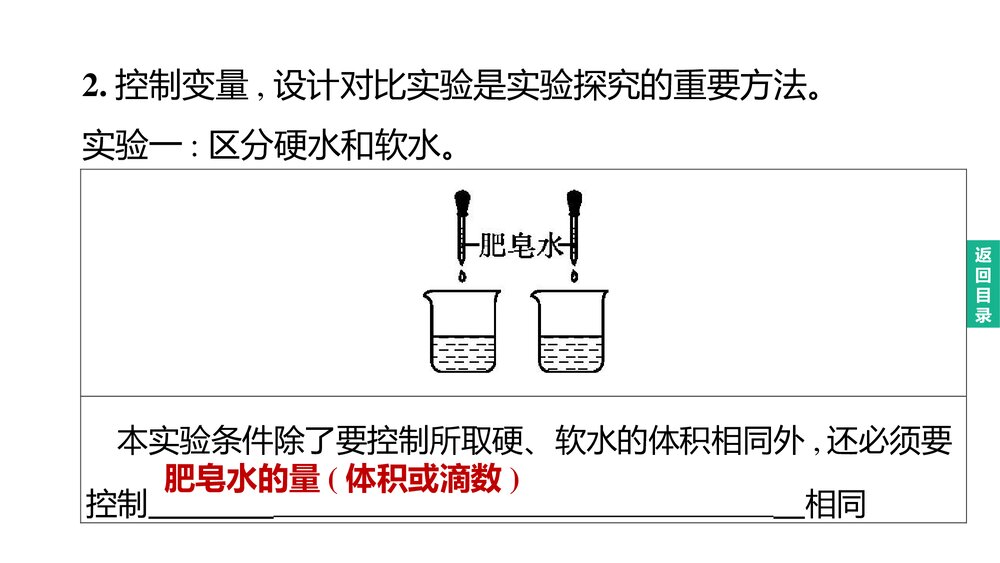 (人教版)中考初中化学总复习一轮复习PPT课件 主题18 实验方案的设计与评价8