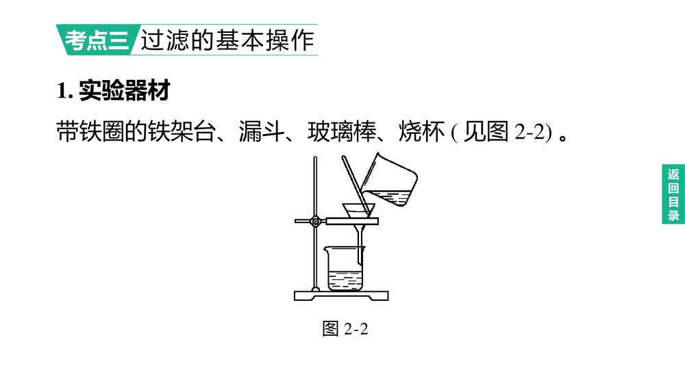 (人教版)中考化学总复习一轮复习PPT课件 主题02　自然界的水9