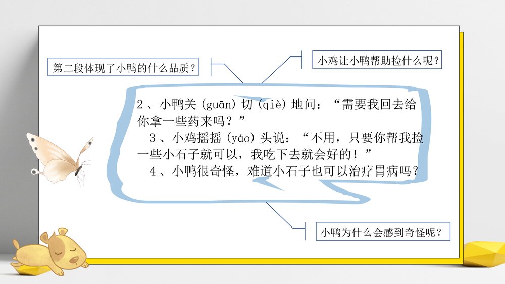部编版三年级语文下册课外阅读：探秘科学《吃石子的小鸡》PPT课件下载6