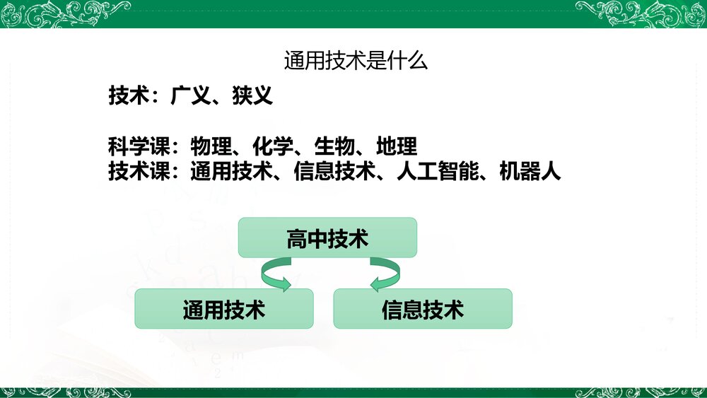 开学第一课课件PPT2021-2022学年高中通用技术苏教版（2019）必修《技术与设计1》4