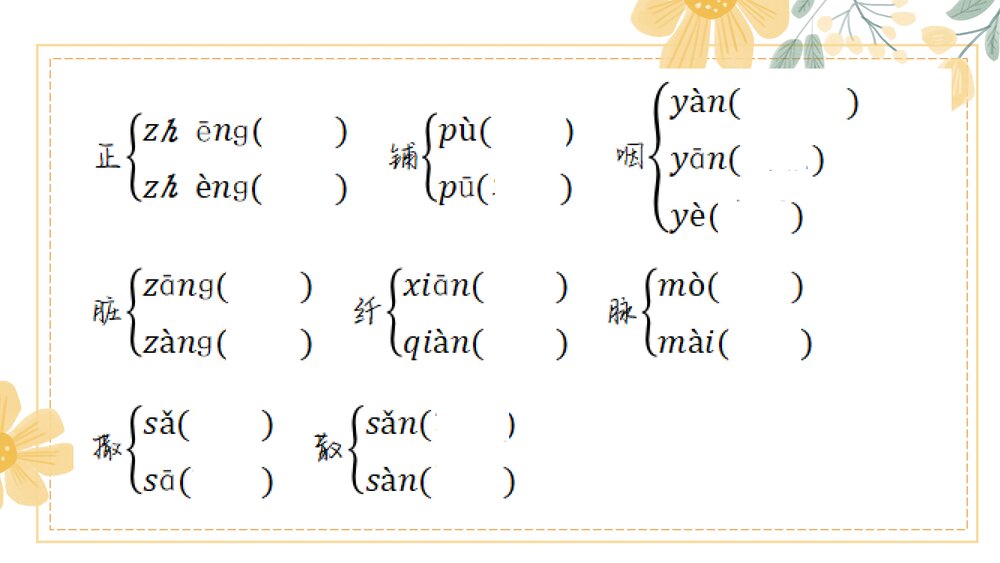 部编版语文六年级下册第一单元复习资料PPT课件下载6