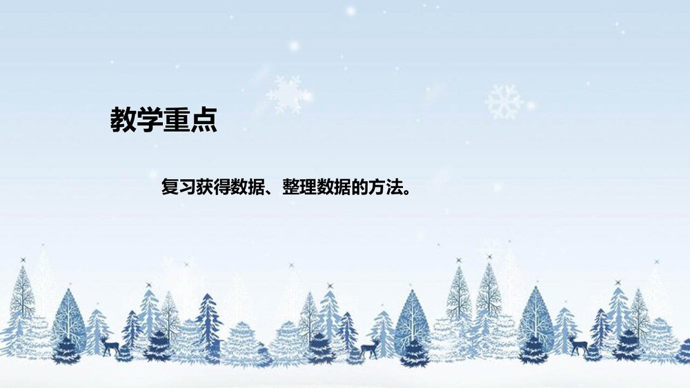 北师大版数学三年级下册《总复习：统计》说课PPT下载8