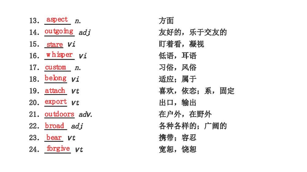 北师版·高考英语模块4Unit 12 Culture Shock复习课件PPT下载4