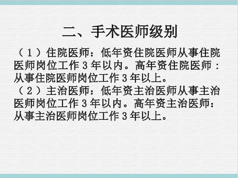手术分级授权管理制度PPT课件下载5