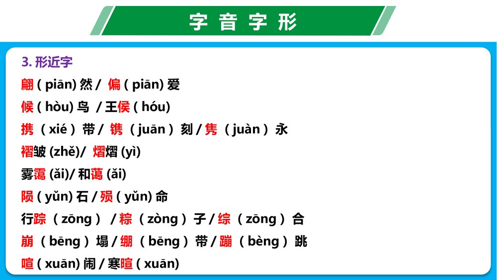 部编版八年级语文下册·第二单元·复习课件PPT下载5