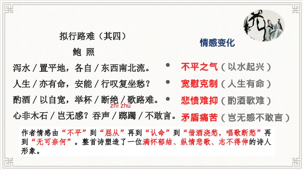 2022-2023学年统编版高中语文选择性必修下册·古诗诵读篇目导读课件PPT下载10