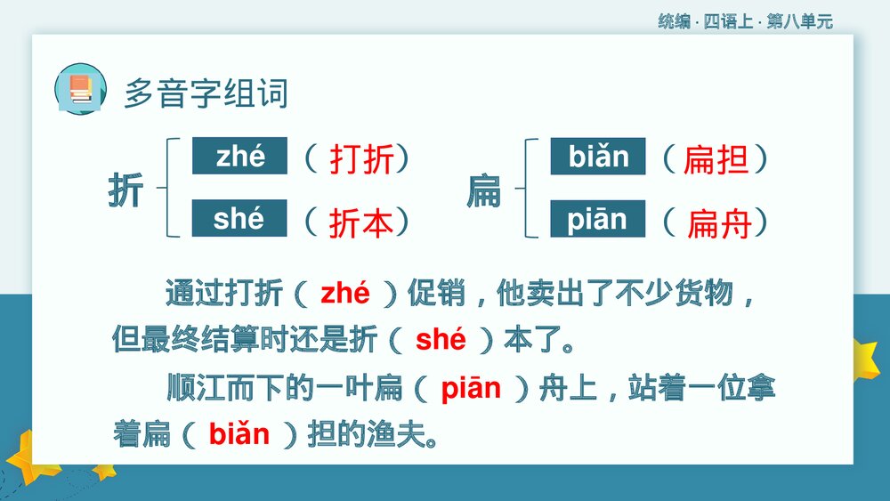 统编版·四年级语文上册·第八单元复习课件PPT下载4