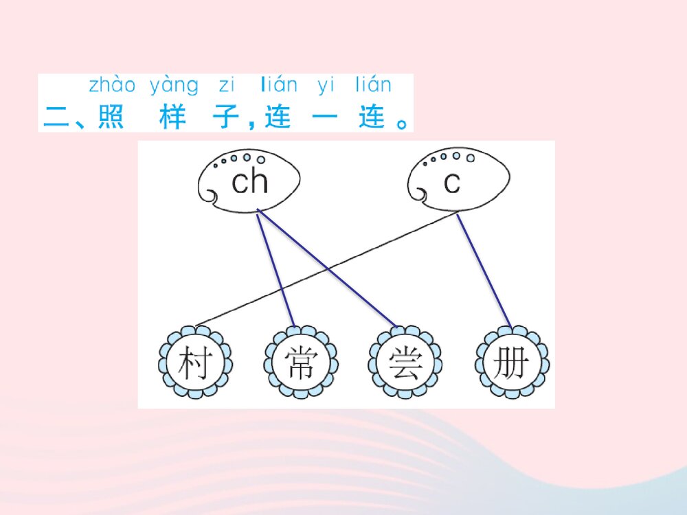 统编版·一年级语文下册·第2单元检测卷习题PPT课件下载3