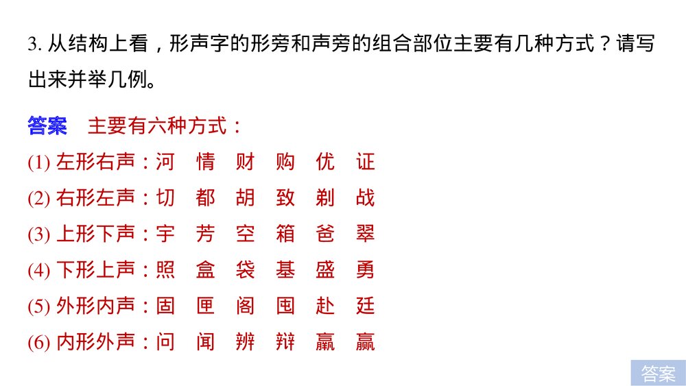 人教版&middot;高三语文&middot;语言文字应用-21-22版：第三课 神奇的汉字《第一节 字之初，本为画&mdash;&mdash;8