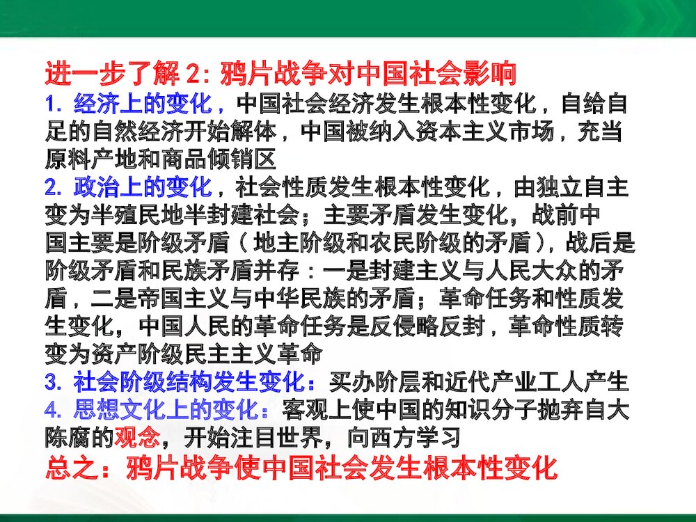 岳麓版高中历史必修一《第四单元 内忧外患与中华民族的奋起》课件PPT下载6