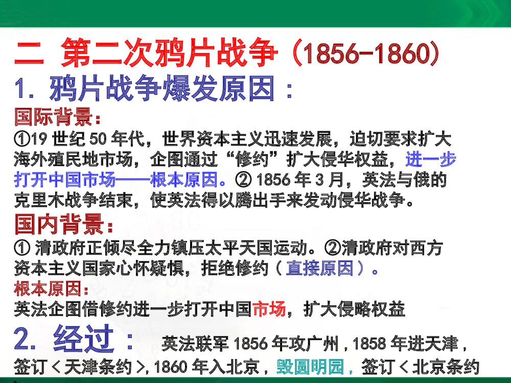 岳麓版高中历史必修一《第四单元 内忧外患与中华民族的奋起》课件PPT下载9