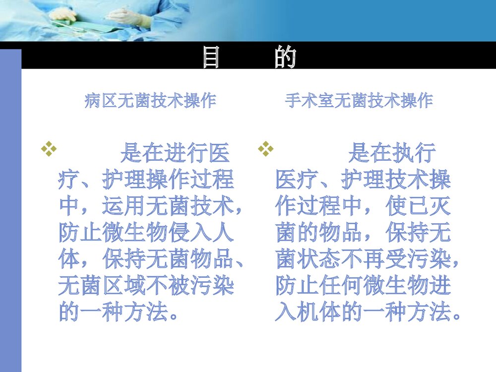 手术室无菌技术操作PPT课件下载(共23页1可编辑修改)2