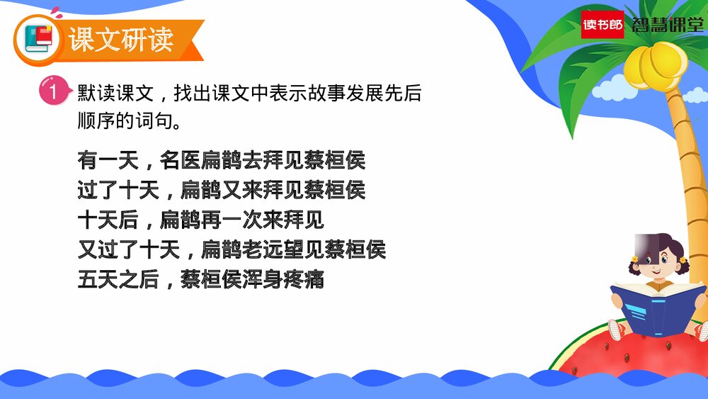 人教部编版语文四年级上册《第27课 故事二则(扁鹊治病)》教学课件PPT下载6