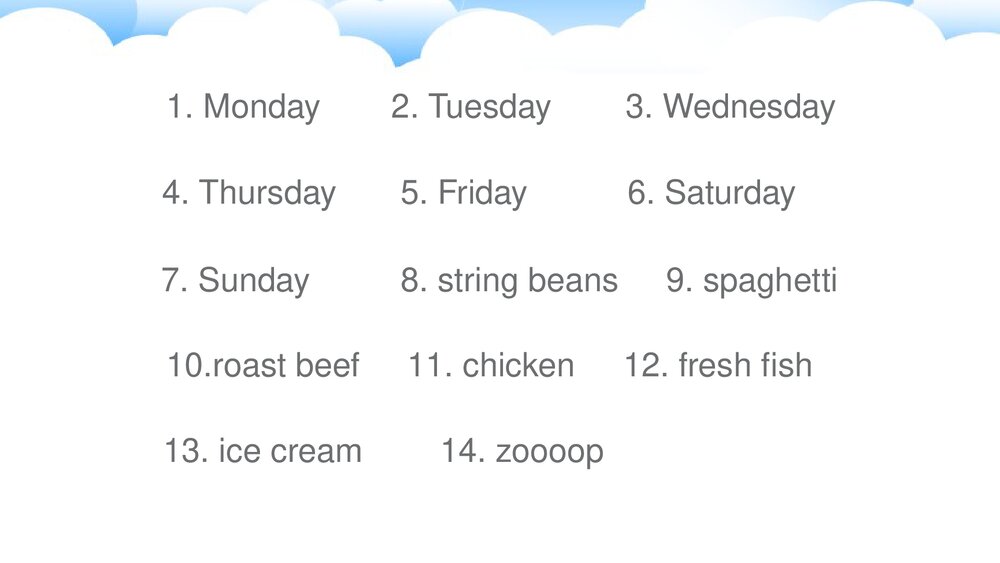 牛津深圳版二年级英语下册Today is Monday 绘本课件PPT下载9