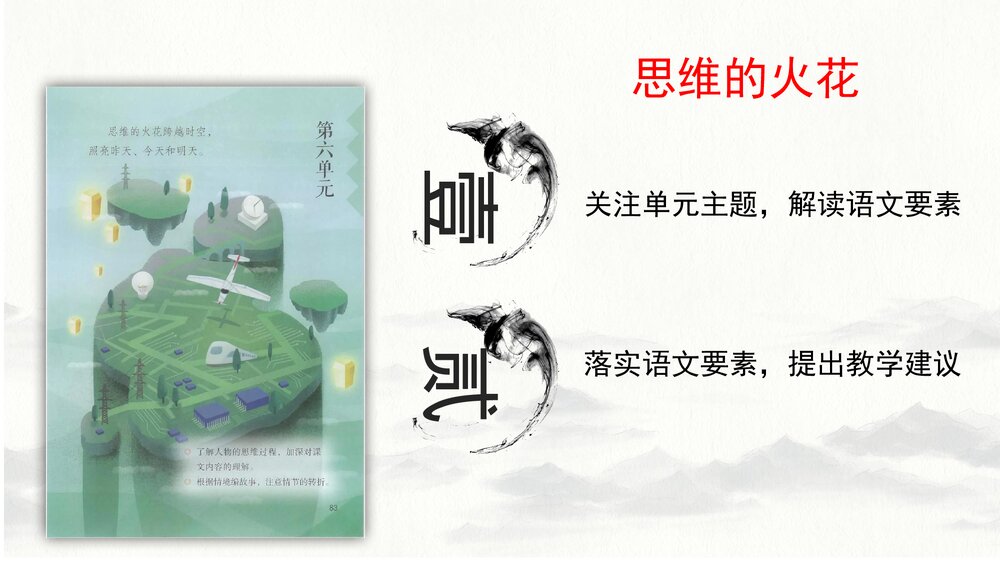 小学语文部编版五年级下册 第六单元解读PPT课件下载2