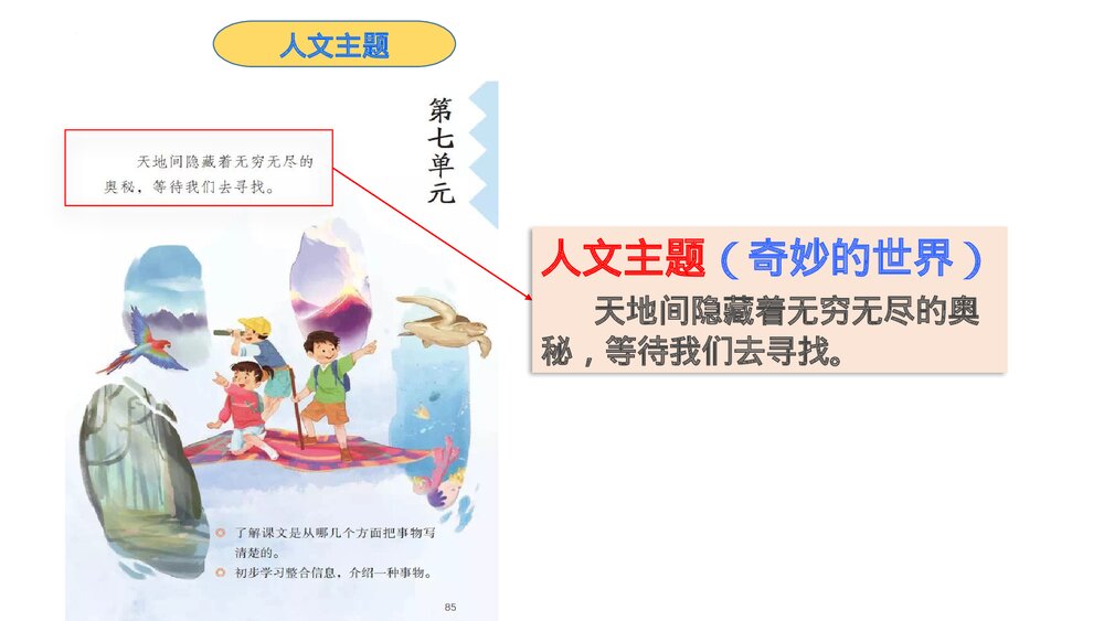 部编版语文三年级下册第七单元解读PPT课件下载3