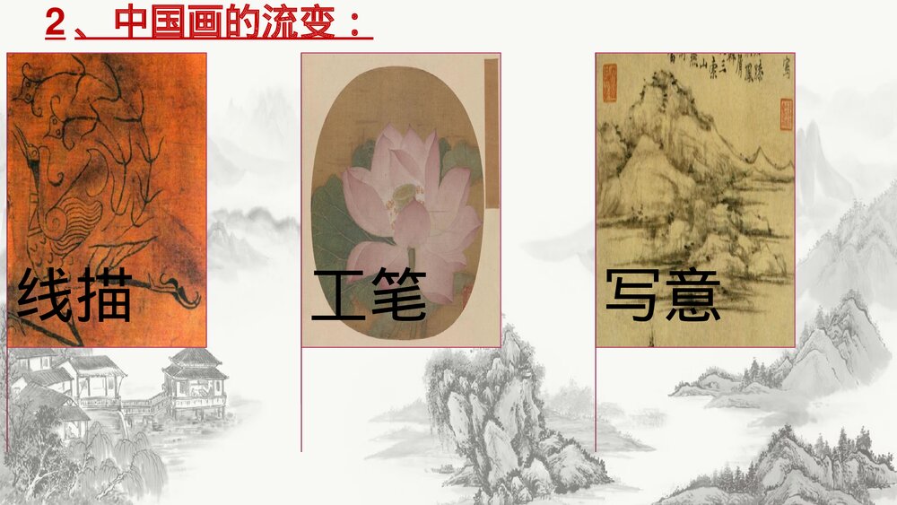 湘美版初中美术八年级上册复习课件PPT下载5