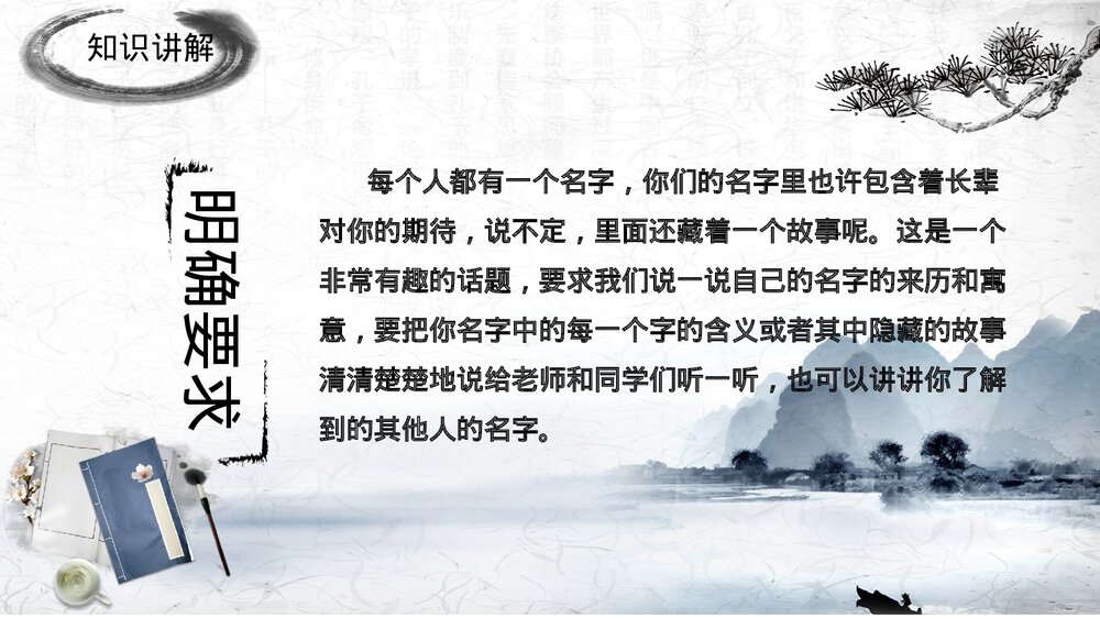 部编版三年级语文上册第四单元 口语交际：名字里的故事 教学课件PPT下载7