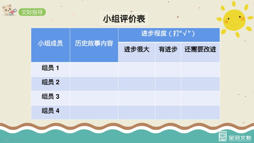部编·四年级语文上册《口语交际：讲历史人物故事》教学PPT课件下载9