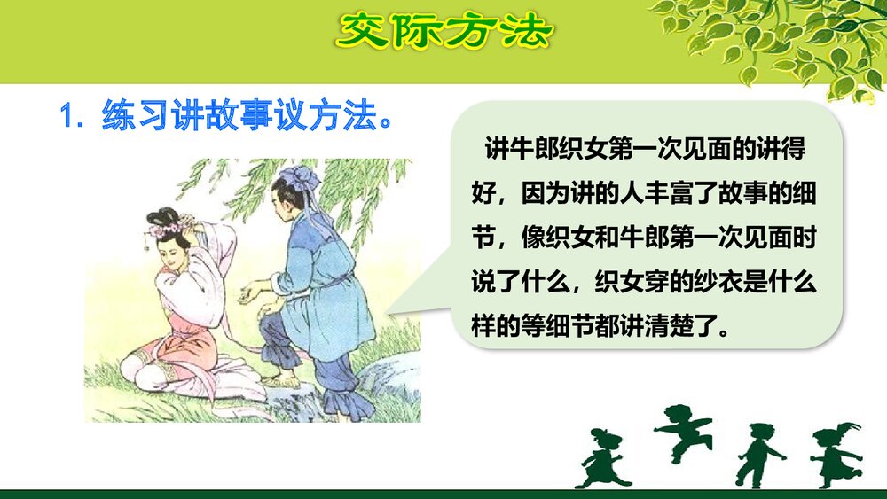 人教部编版五年级语文上册《口语交际：讲民间故事》教学课件PPT下载6