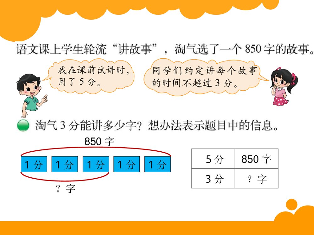 三年级数学下册《讲故事教学》课件PPT下载2
