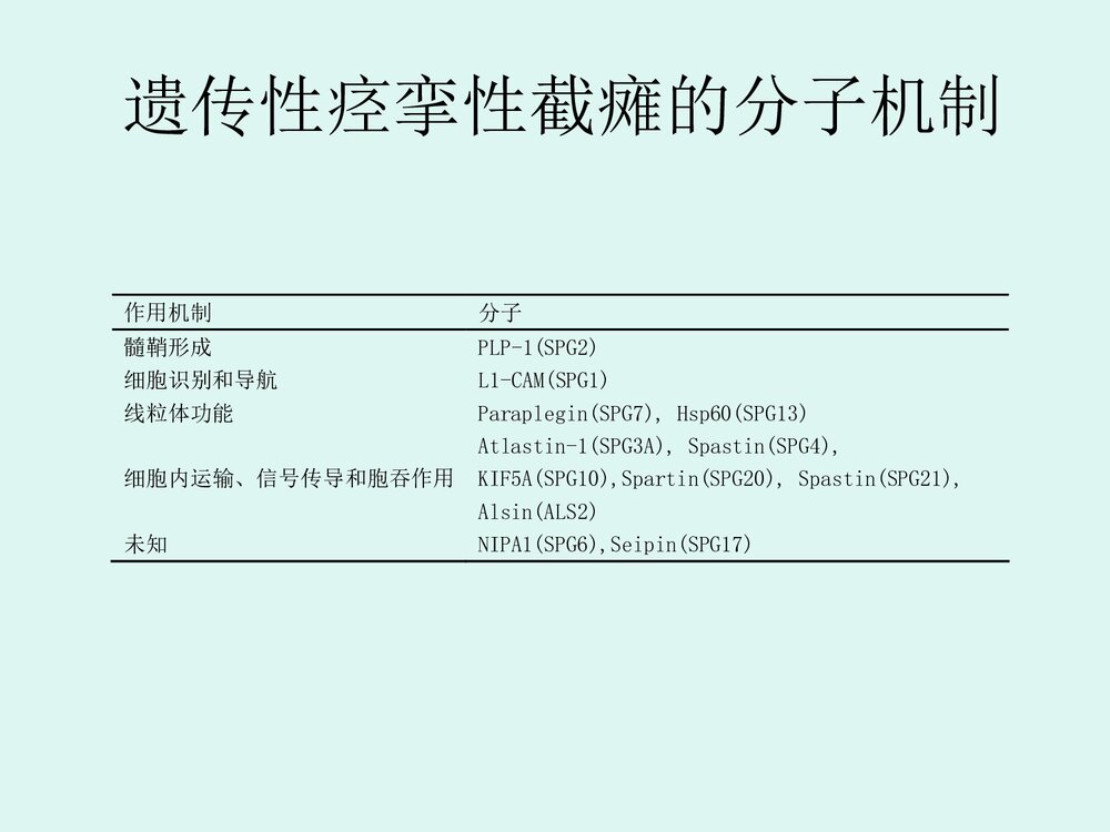 遗传性痉挛性截瘫PPT课件下载9