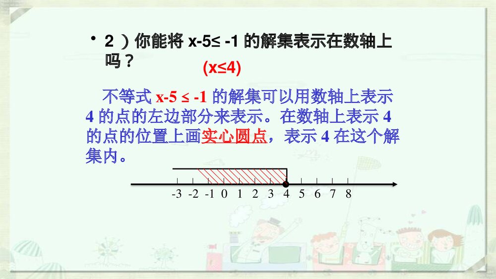 七年级初中数学《不等式的解集》参考课件PPT下载7