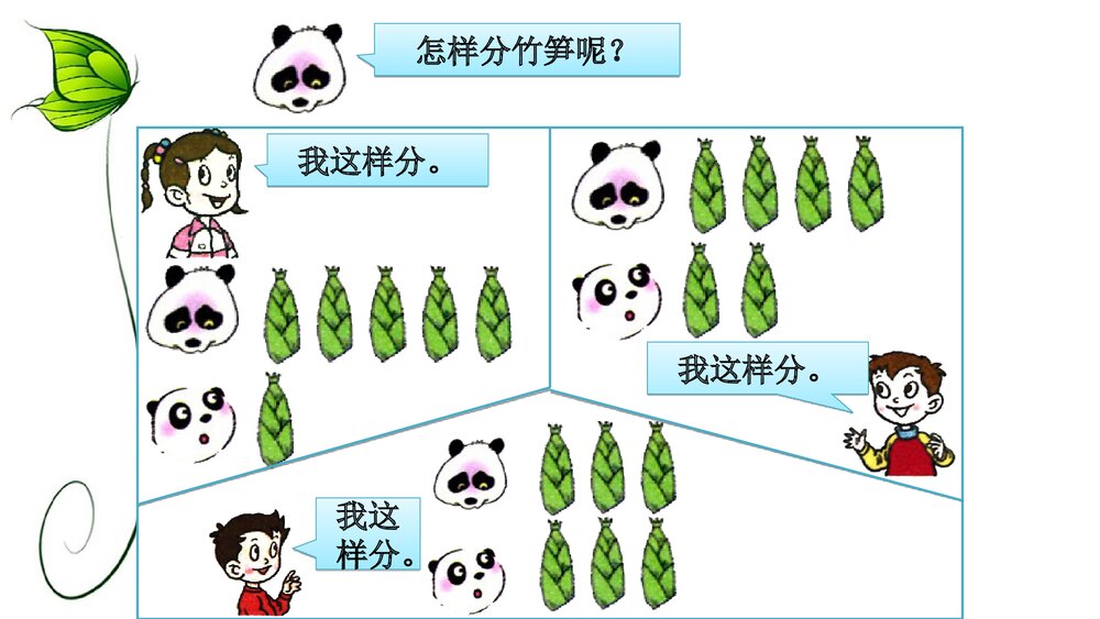 二年级数学下册《除法的初步认识》教学PPT课件下载2